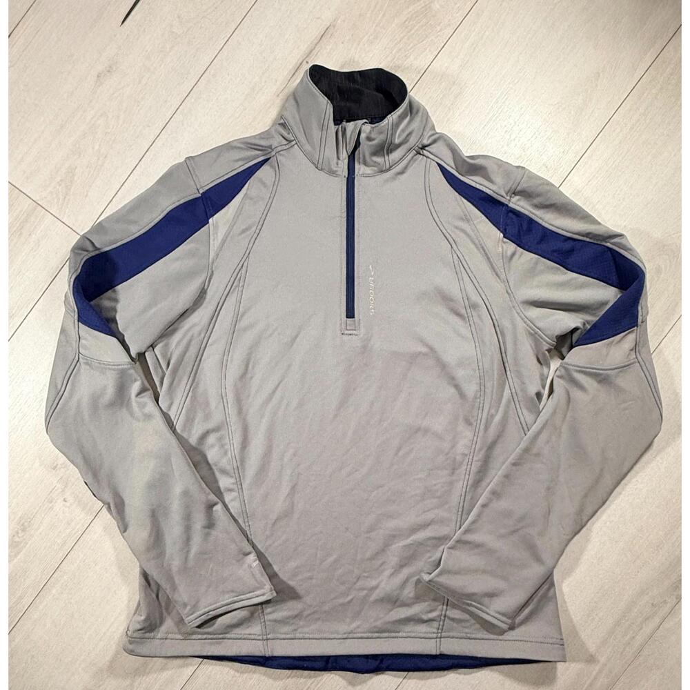 Brooks Equilibrium Technology Men's Running Quarter Zip Pullover Size Small
